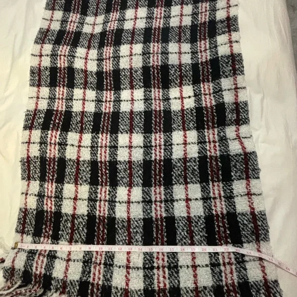FREE PEOPLE Plaid Oversized Scarf - Picture 2 of 6